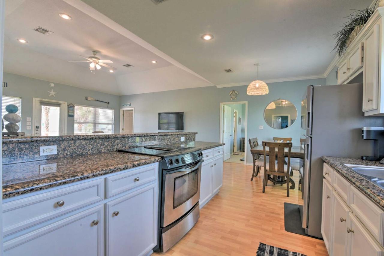 Bright Crystal Beach House, Walk To Coast! Villa Bolivar Peninsula Ngoại thất bức ảnh
