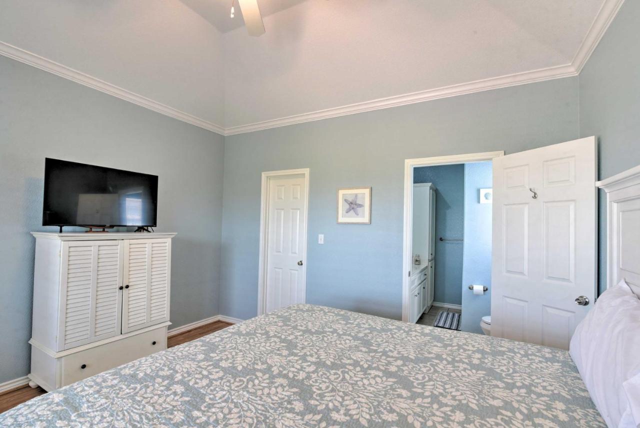 Bright Crystal Beach House, Walk To Coast! Villa Bolivar Peninsula Ngoại thất bức ảnh