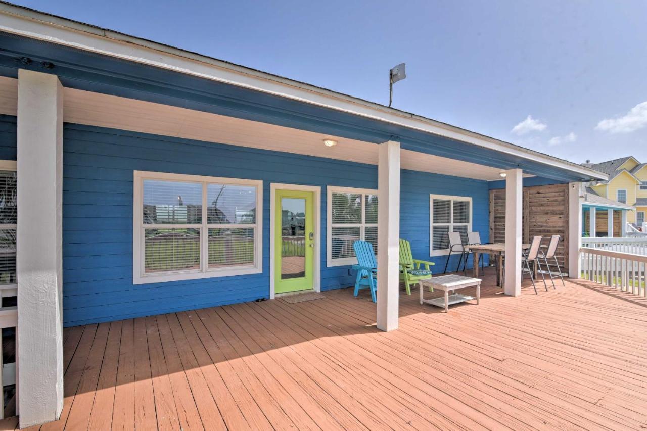 Bright Crystal Beach House, Walk To Coast! Villa Bolivar Peninsula Ngoại thất bức ảnh