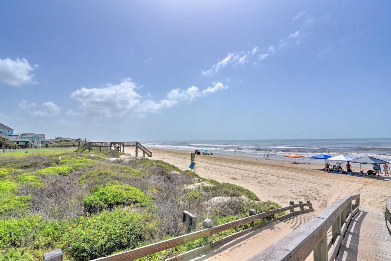 Bright Crystal Beach House, Walk To Coast! Villa Bolivar Peninsula Ngoại thất bức ảnh