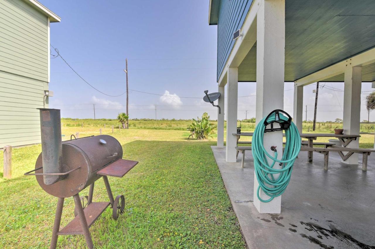 Bright Crystal Beach House, Walk To Coast! Villa Bolivar Peninsula Ngoại thất bức ảnh